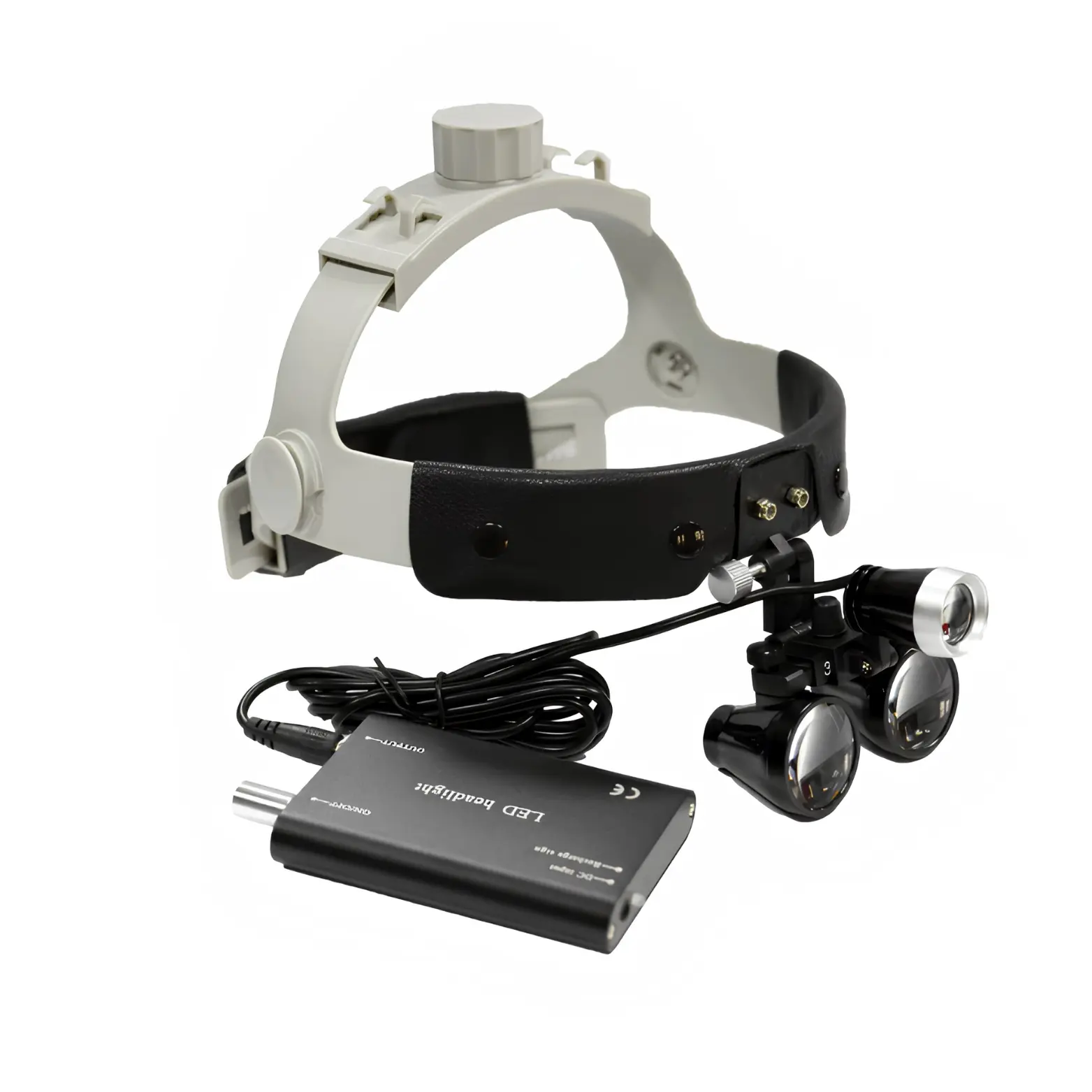 DL-408 Magnification Headset with Integrated LED Light