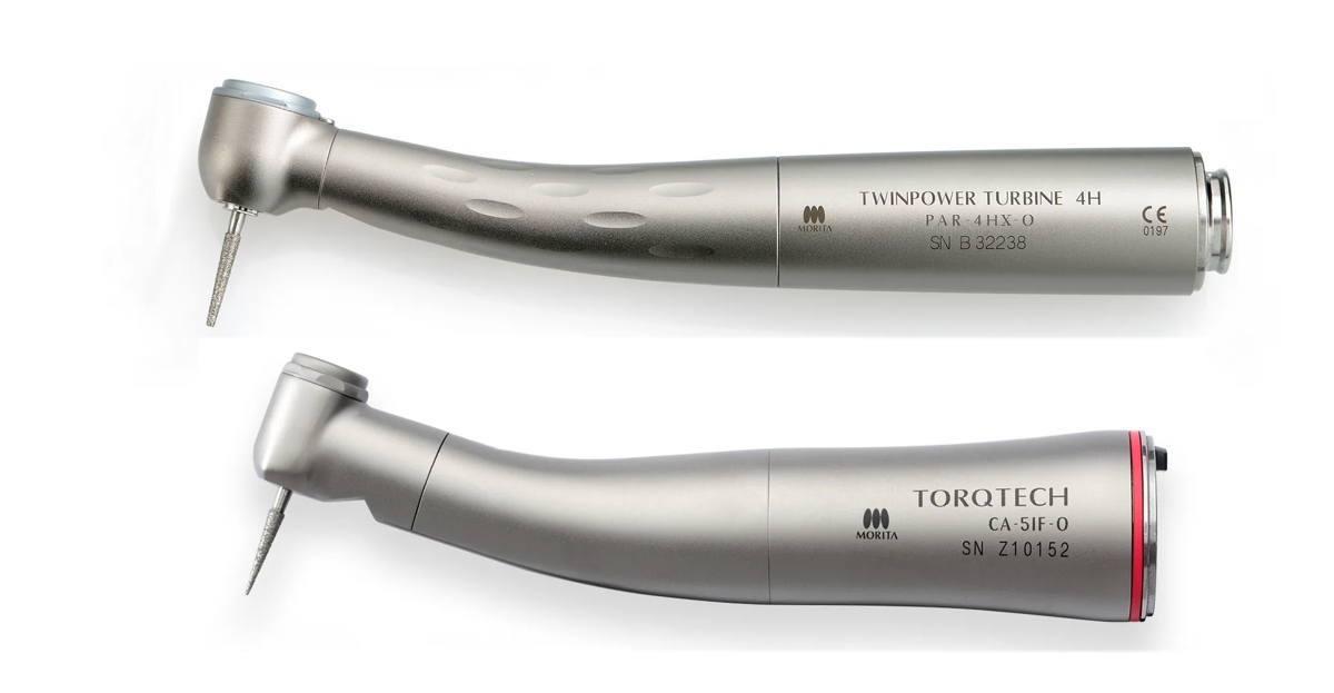 High Speed Turbine vs. 1:5 Handpiece