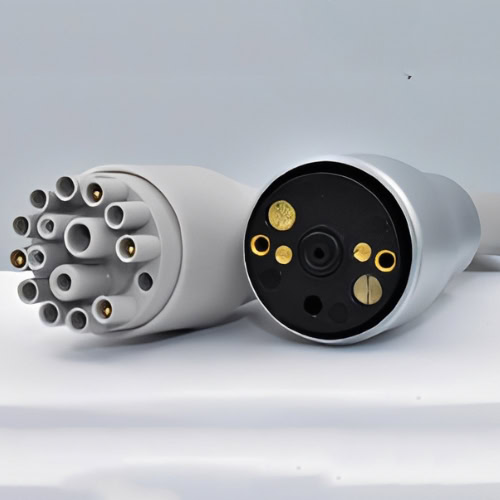 Εναλλακτική άποψη του εύκαμπτου σωλήνα για μικροκινητήρα BIEN AIR MC2 IR και ISOLITE 300 για μονάδες Cefla