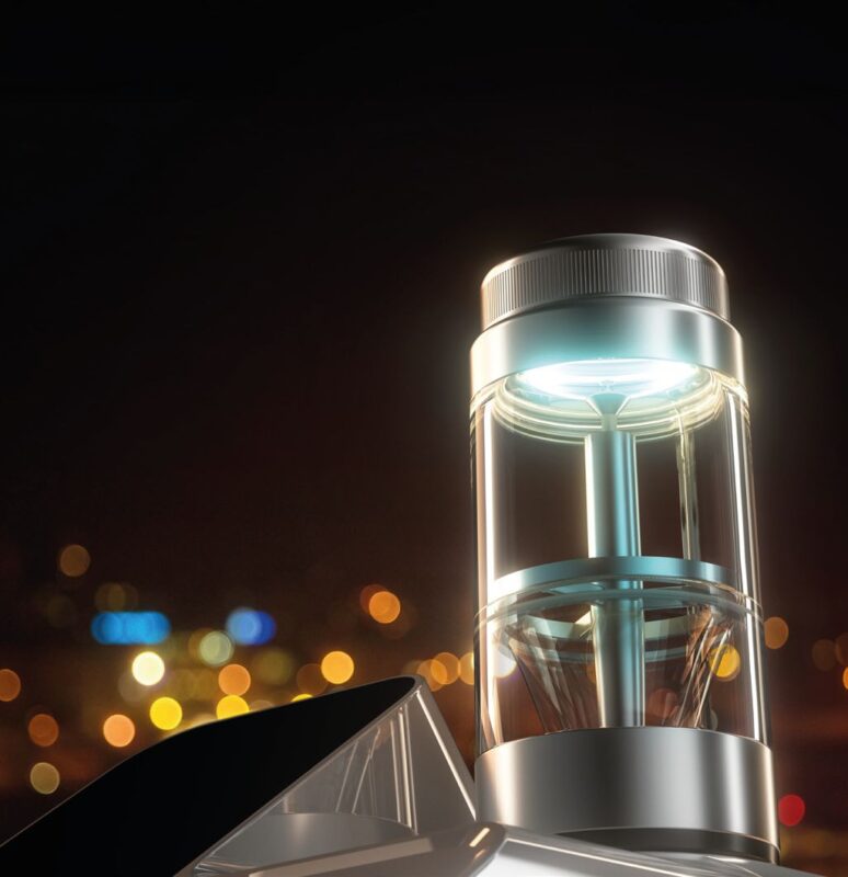 Podświetlany dozownik proszku