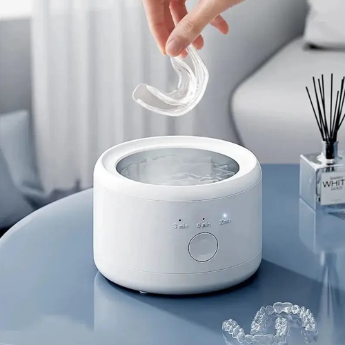 Invisalign Cleaner Ultrasonic Bath for Cleaning Aligners