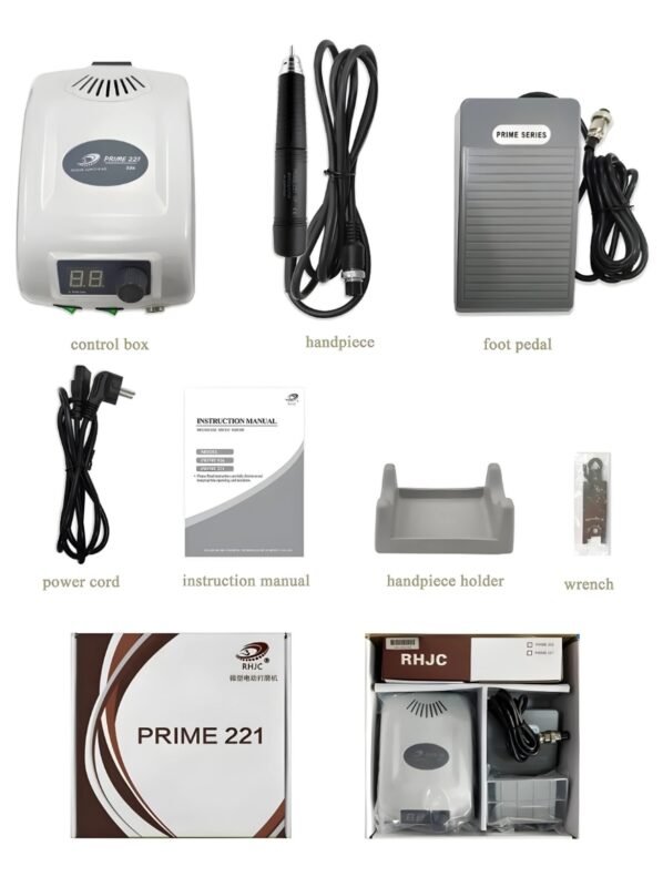 PRIME 221 Professional Brushless Laboratory Micromotor - premium quality
