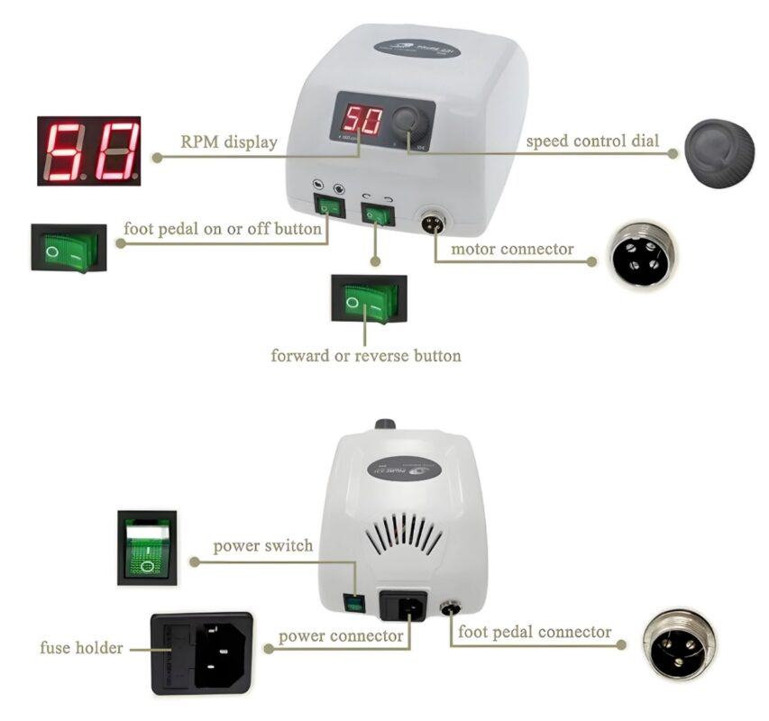 Premium quality PRIME 221 Professional Brushless Laboratory Micromotor