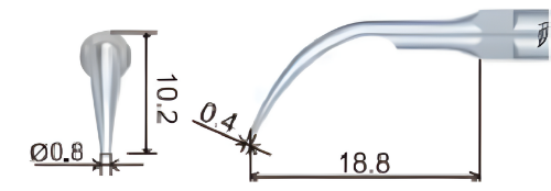 Sfaturi profesionale de scalare cu ultrasunete - compatibile EMS & Satelec (Scaling, Endo, Perio)