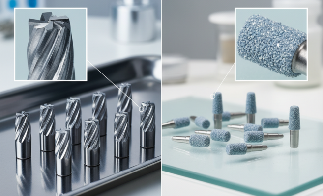 Quelle est la différence entre les fraises en carbure et les fraises en diamant ?