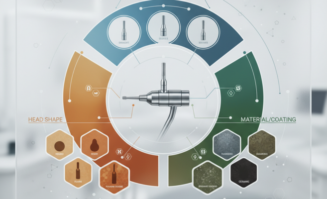 classification des fraises dentaires