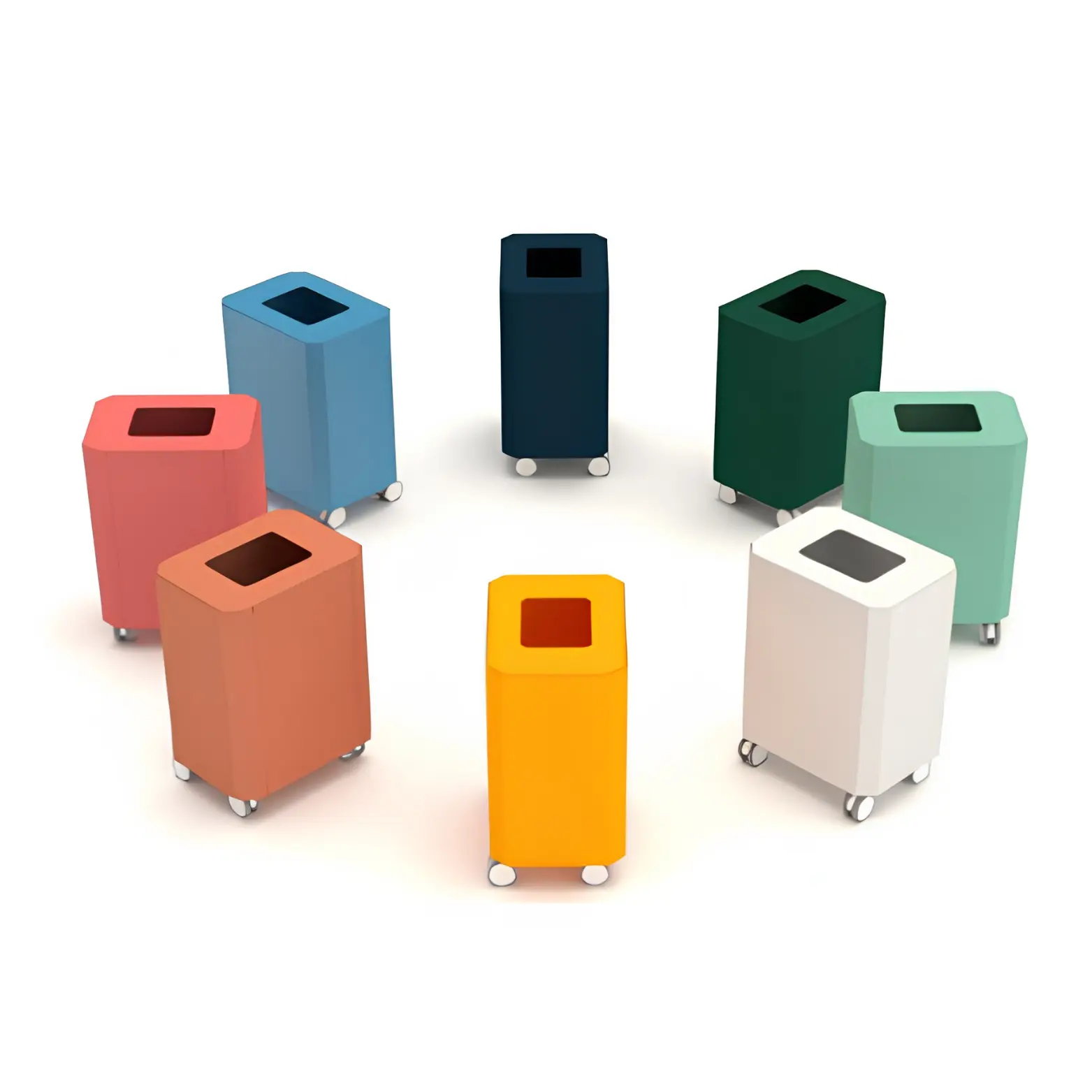 SIRIO 40L – Mobile Cart for Infectious Waste Containers (40 Liters)