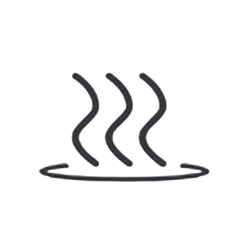 icona del riscaldamento trasparente