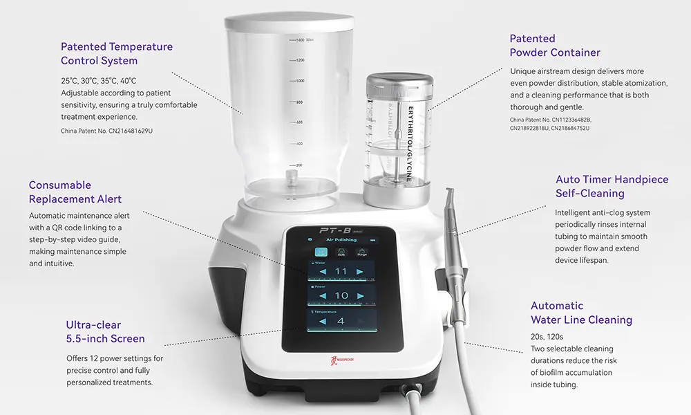 woodpecker PT B Mini Dental Air Polisher1 1