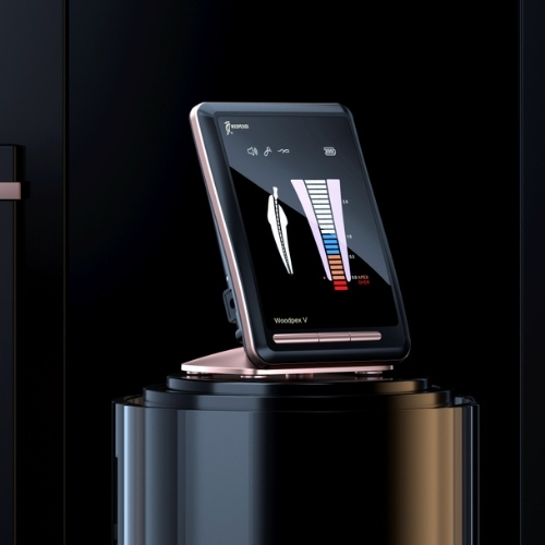 Picchio Woodpex-v vista di profilo